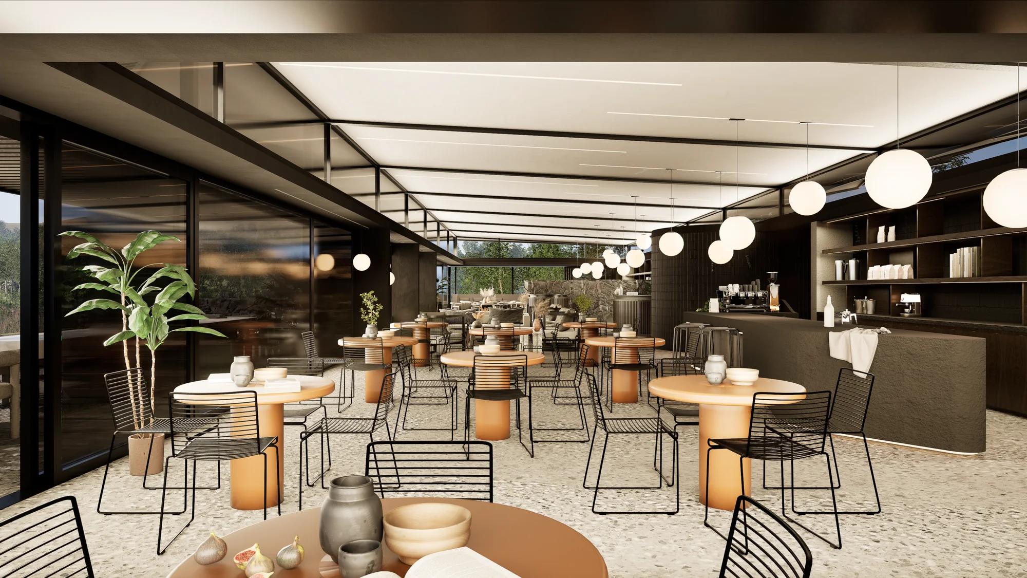 River Clubhouse architectural render 2