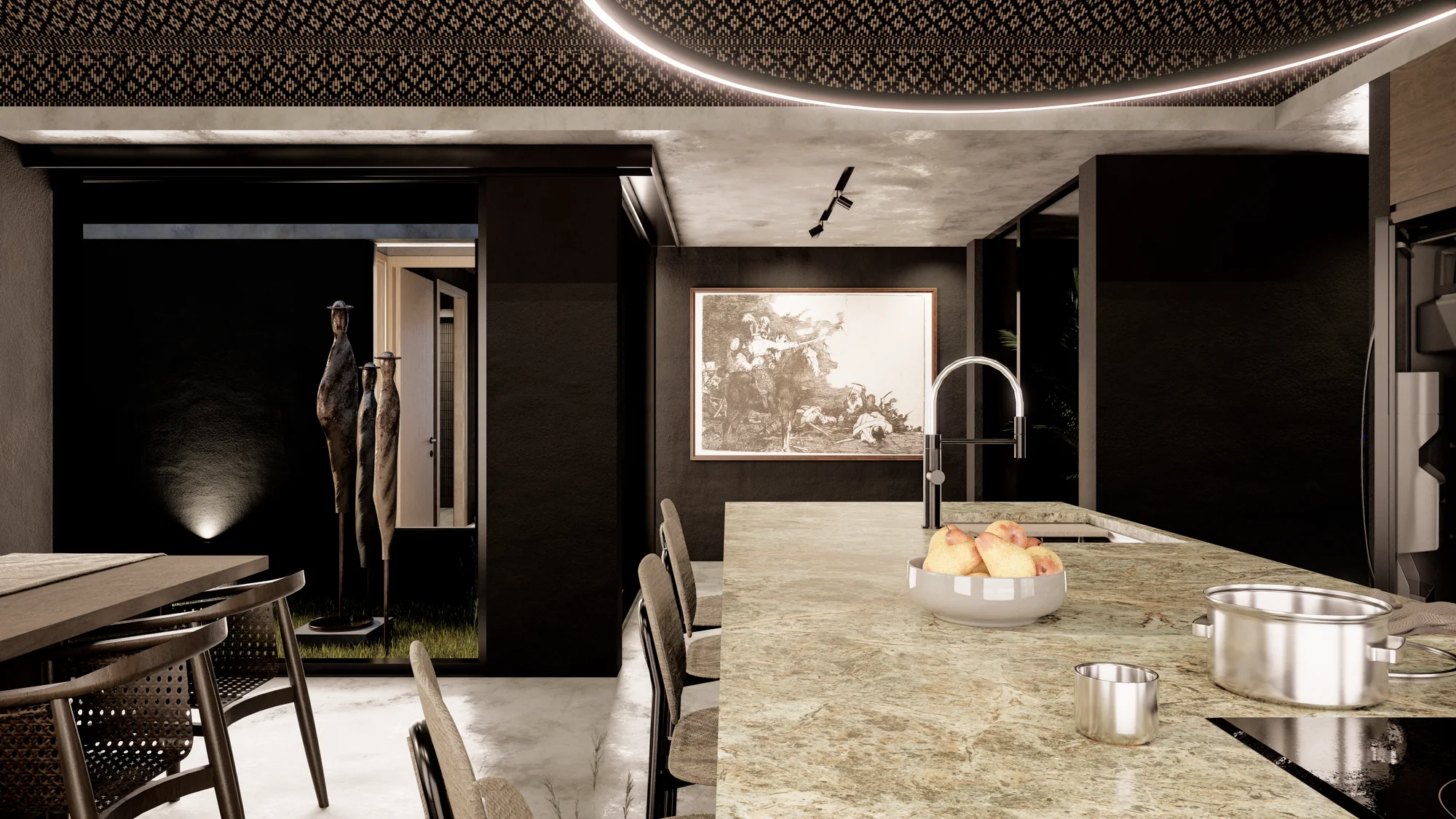 UT01 natural interior palette