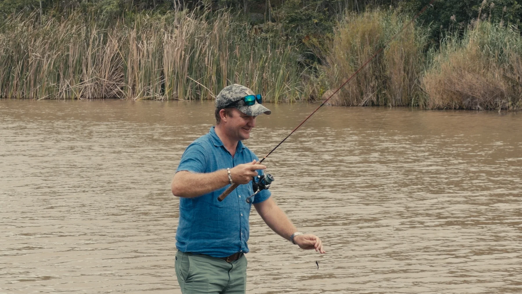 Fishing at Bushman Rock